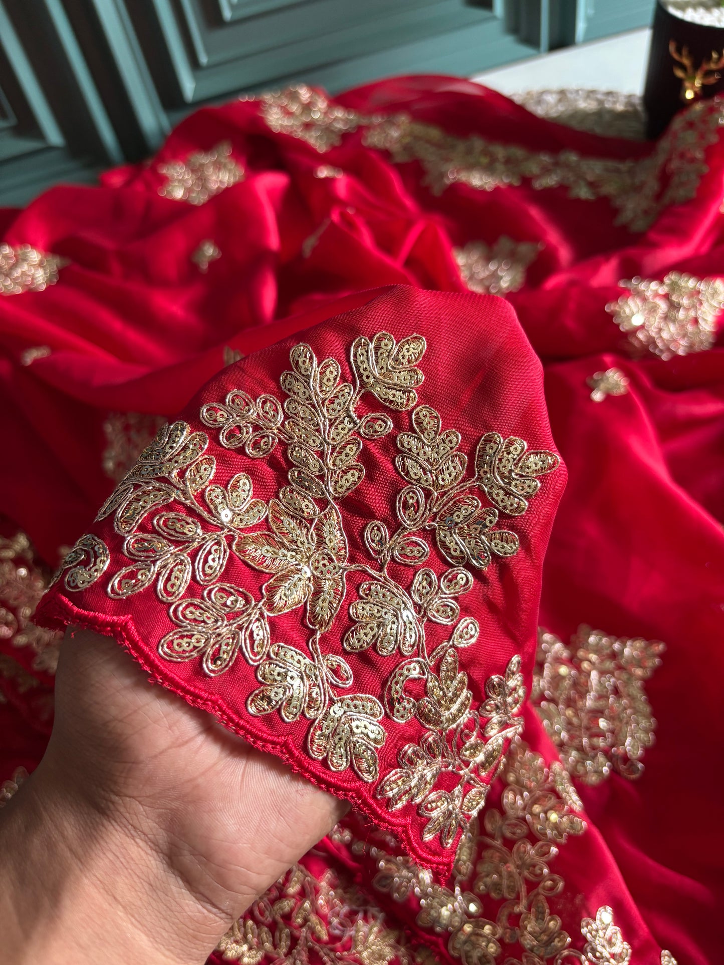 Rangoli silk saree