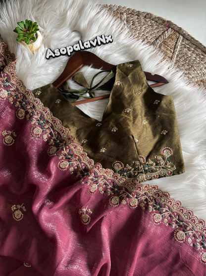 Soft Crunchy crush saree