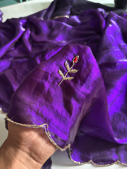 Fendi satin silk